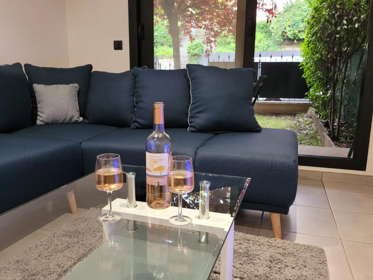Appartement Standing 2 Pieces Avec Jardin Entre Paris & Dysney Bry-sur-Marne Zewnętrze zdjęcie